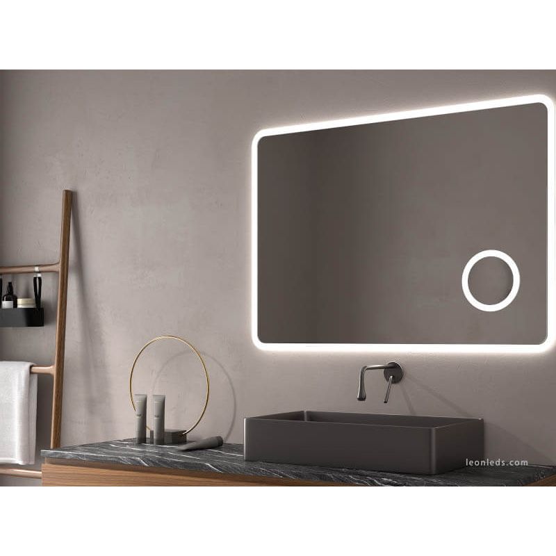 Espejo Baño con Luz LED y Antivaho 40x70 cm Similan - efectoLED