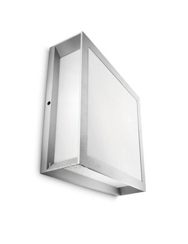 Aplique Plafón exterior gris aluminio Skies 1XE27 8719514385344 Philips | LeonLeds