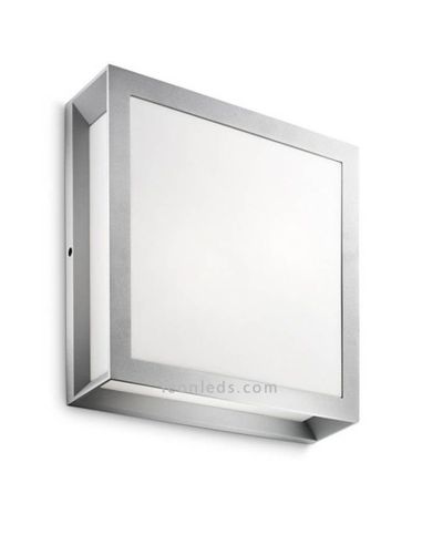 Aplique Plafón exterior gris aluminio Skies 1XE27 8719514385344 Philips | LeonLeds