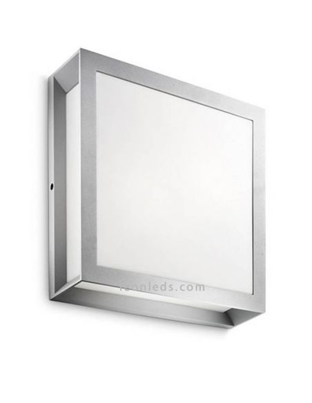 Aplique Plafón exterior gris aluminio Skies 1XE27 8719514385344 Philips | LeonLeds