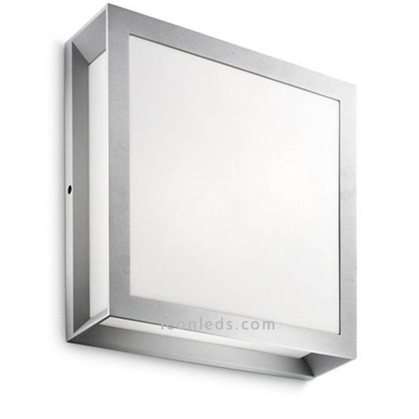 Applique murale d'extérieur plafonnier gris aluminium Skies 1XE27 8719514385344 Philips | leonleds