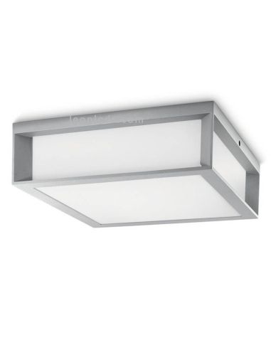 Aplique Plafón exterior gris aluminio Skies 1XE27 8719514385344 Philips | LeonLeds