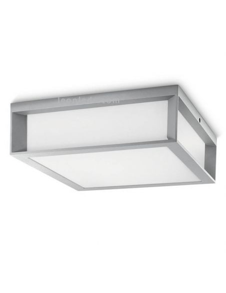 Aplique Plafón exterior gris aluminio Skies 1XE27 8719514385344 Philips | LeonLeds