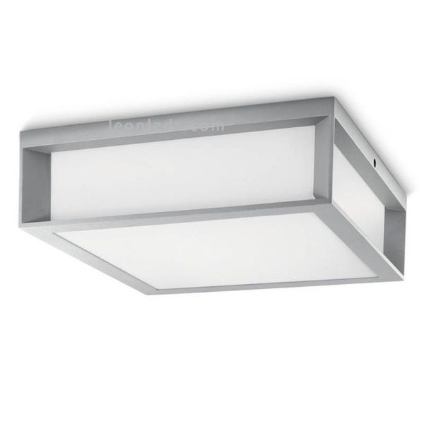 Aplique Plafón exterior gris aluminio Skies 1XE27 8719514385344 Philips | LeonLeds