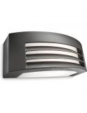 Aplique de pared exterior Antracita Fragance MyGarden Philips | LeonLeds