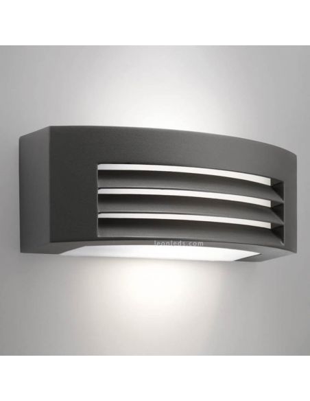 Aplique de pared exterior Antracita Fragance MyGarden Philips | LeonLeds