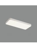Plafonnier Turin rectangulaire blanc par ACB Iluminación I LeónLeds Iluminación