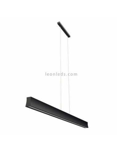 Lámpara LED colgante Hanok negra lineal 3000k o 4000k