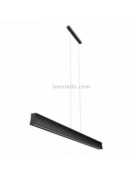 Lámpara LED colgante Hanok negra lineal 3000k o 4000k