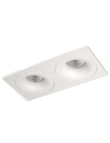 Downlight LED Waka duas fontes de luz GU10 I LeónLeds Iluminación