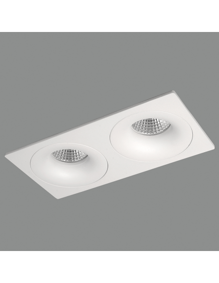 Downlight LED Waka dos puntos de luz GU10 I LeónLeds Iluminación