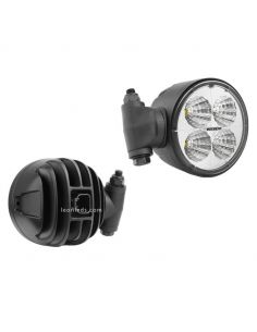 Faro LED de trabajo redondo Swivel con conector Deutsch 2000Lm Valtra | LeonLeds 2