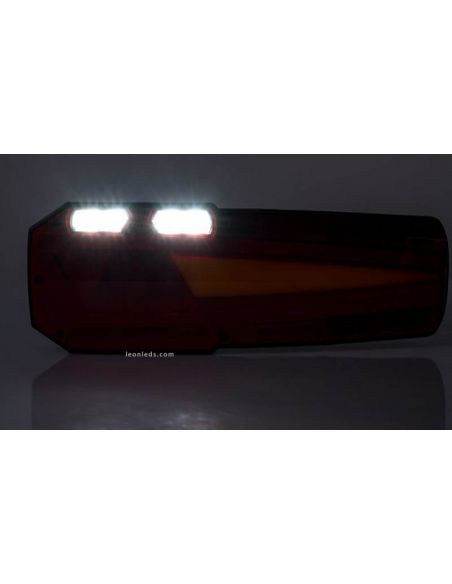 Piloto LED trasero con triangulo Mavic 6 Funciones Horpol | LeonLeds