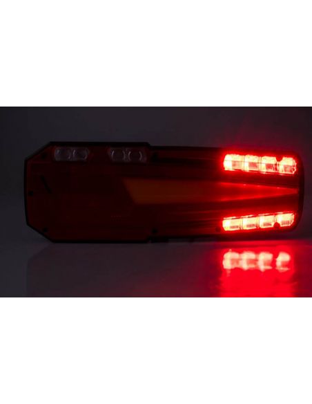 Feu arrière LED avec triangle Mavic 6 Fonctions Horpol | leonleds