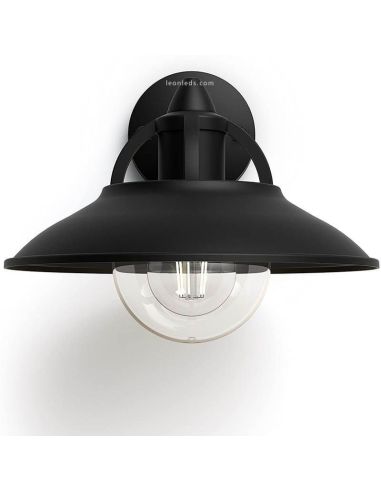 Front Vintage Aluminium Outdoor Wall Light Cormorant MyGarden 1XE27 IP44 8718696165836 | leonleds