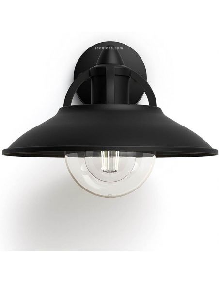 Front Vintage Aluminium Outdoor Wall Light Cormorant MyGarden 1XE27 IP44 8718696165836 | leonleds