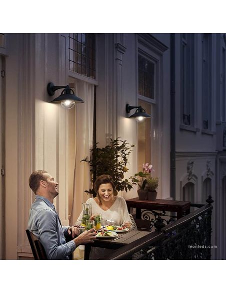 Ambiente Applique d'extérieur vintage en aluminium Cormorant MyGarden 1XE27 IP44 8718696165836 | leonleds