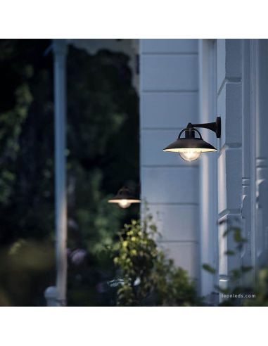 Ideas Aplique para exterior Vintage de Aluminio Cormorant MyGarden 1XE27 IP44 8718696165836 | LeonLeds