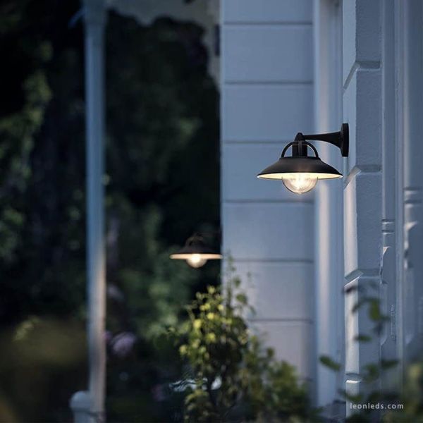 Ideas Applique d'extérieur vintage en aluminium Cormorant MyGarden 1XE27 IP44 8718696165836 | leonleds