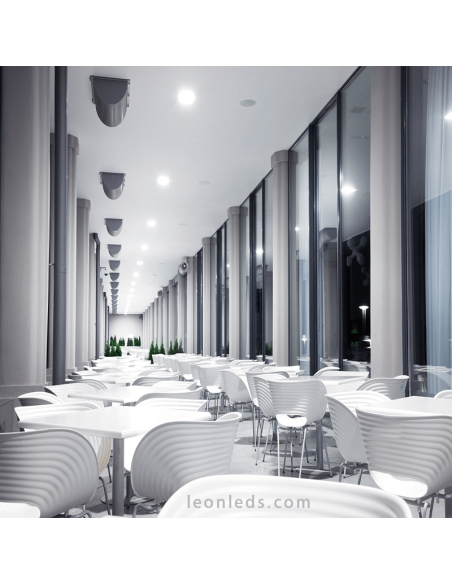 Lámpara empotrable Winka Led Blanco foto de ambiente