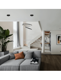 Lámpara empotrable Winka Led Negro 2