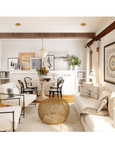 Luz empotrable de techo Winka Led Oro 2