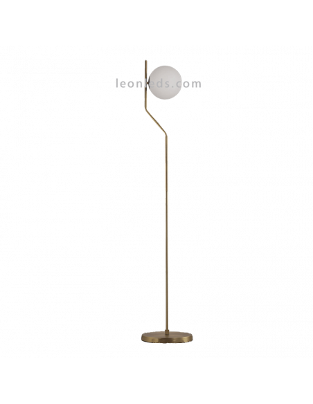 Lampadaire doré Maui