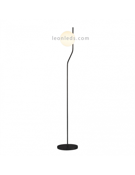 Lampadaire Maui noir