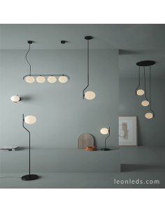 Lampadaire Maui noir 2