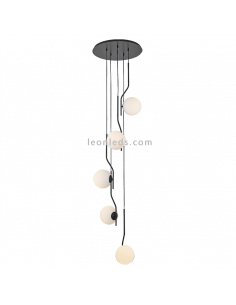 Candeeiro Suspenso 5L Maui preto