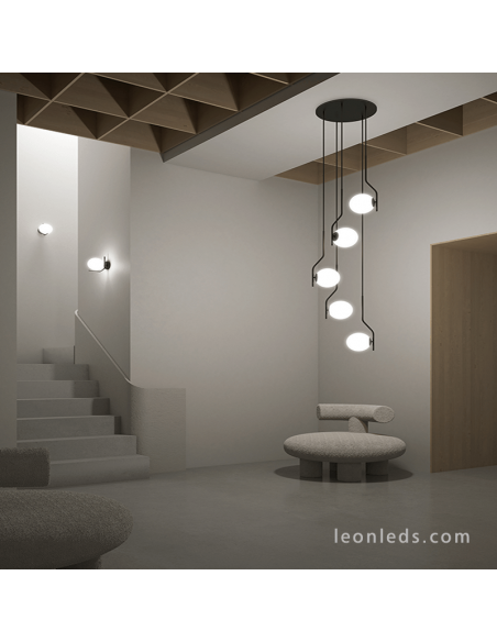 Candeeiro Suspenso 5L Maui ambiente preto