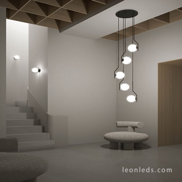 Candeeiro Suspenso 5L Maui ambiente preto