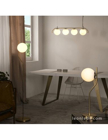 Candeeiro Suspenso 4L Maui atmosfera dourada