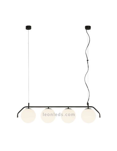 Candeeiro Suspenso 4L Maui preto