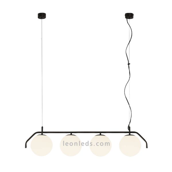 Candeeiro Suspenso 4L Maui preto