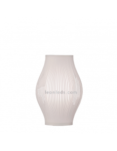 Lampe à poser Mirta 35 cm blanc
