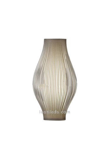 Lampe à poser Mirta 50cm pierre