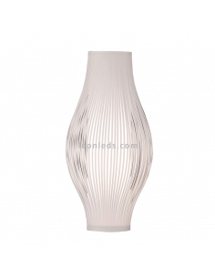 Lámpara de sobremesa Mirta 70cm blanca