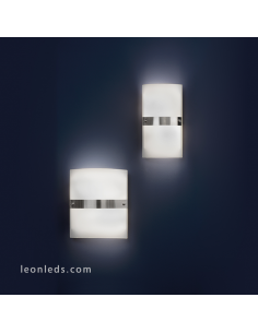 Aplique de pared de cristal Milano 2