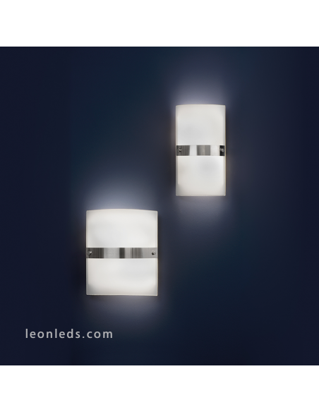 Aplique de pared de cristal Milano ambiente