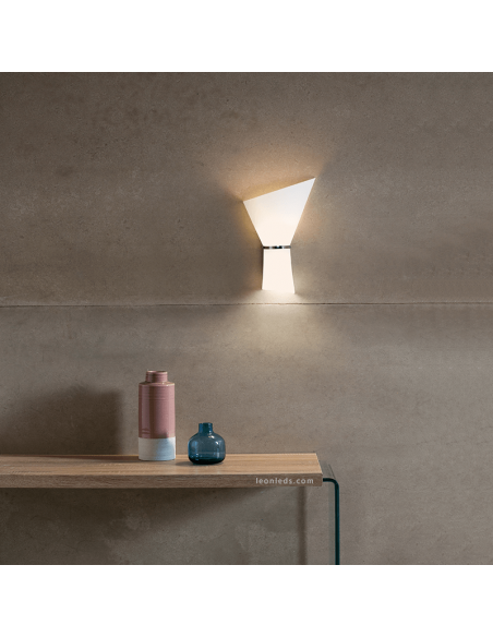 Aplique de pared Perla cromo ambiente