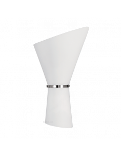 Aplique de pared Perla cromo