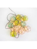 Pack de 6 Guirnaldas LED exteriores jardín Mare New Garden | LeonLeds Iluminación
