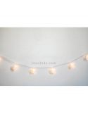 Pack de 6 Guirnaldas LED de estrellas foto ambiente Bianca New Garden | LeonLeds Iluminación