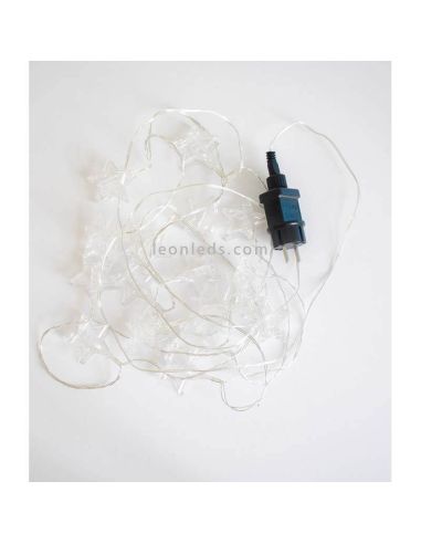 Pack de 6 Guirnaldas LED 2.700K de estrellas Bianca New Garden | LeonLeds Iluminación