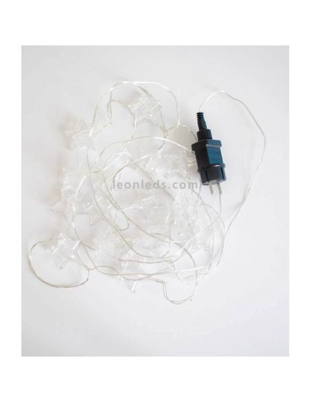 Pack de 6 Guirnaldas LED 2.700K de estrellas Bianca New Garden | LeonLeds Iluminación