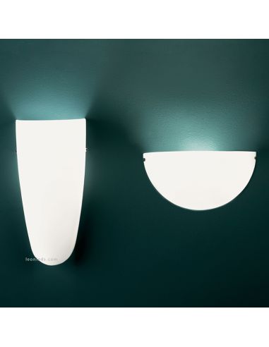 Aplique de pared ovalado Dina ambiente