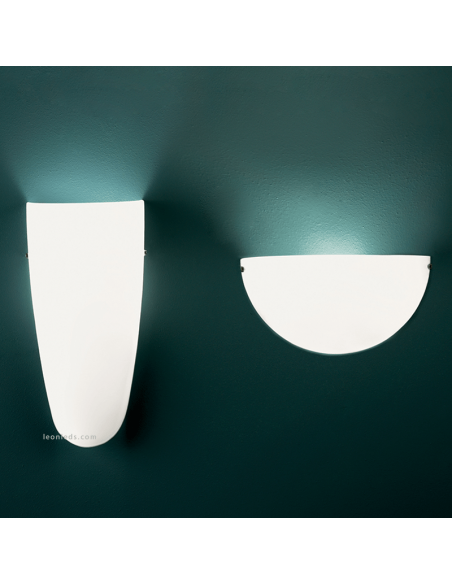 Aplique de pared ovalado Dina ambiente