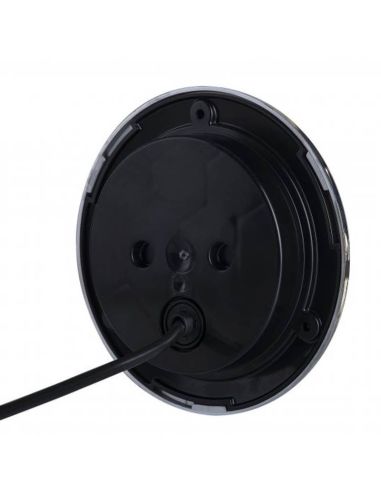 Feu arrière LED rond chromé 3 Fonctions 12V-24V LZD 2423 Horpol | leonleds