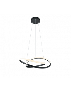 Suspension réglable en métal Course noire